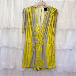 Saks Fifth Ave Dolce Vita Silk Romper Size Small